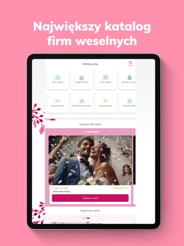 Planer ślubny - Wesele z klasą iPad screenshot 4