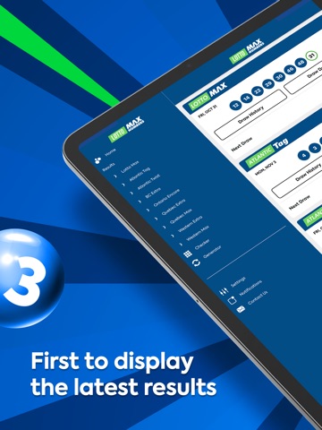 Lotto Max iPad screenshot