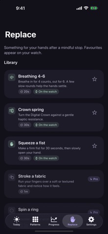 Nudgo: Mindful Hands Screenshot 4 of 4