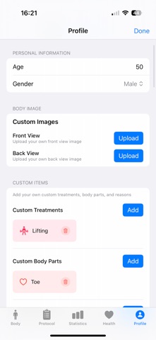 MyBodyTreaty screenshot