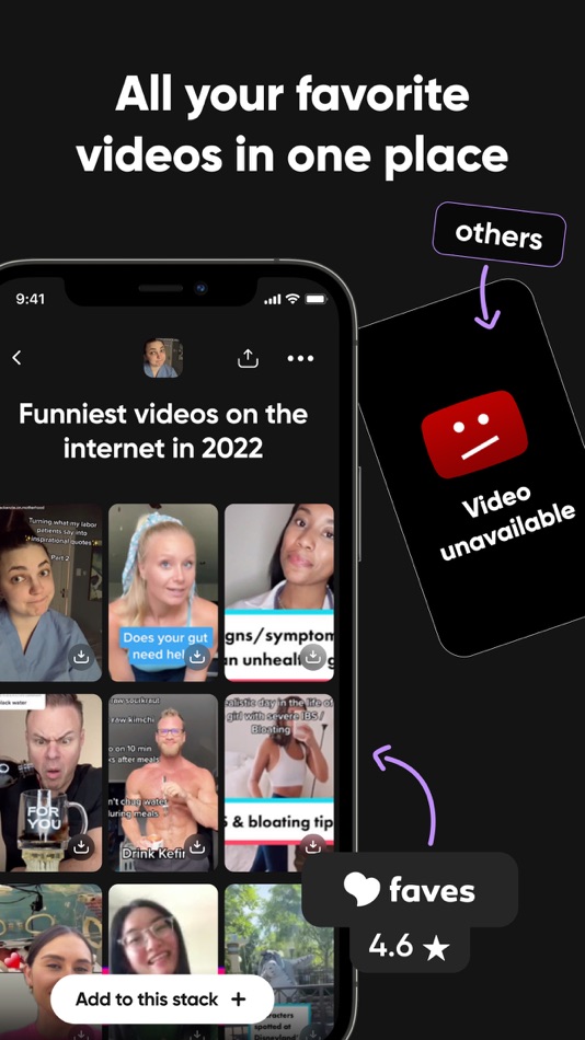 #1. Faves - cloud video storage (iOS) 由: The Hive Social Network, Inc.