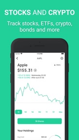 Stock Events Portfolio Tracker screenshot