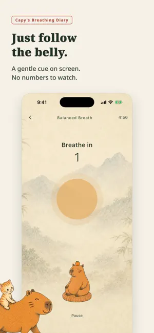 Capy's Breathing Diary screenshot 2