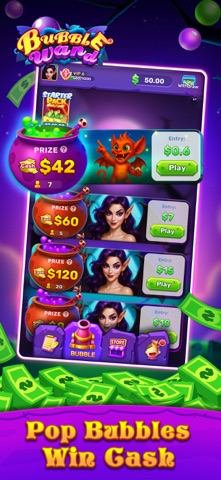 Bubble Wand：Win Real Cash iPhone screenshot