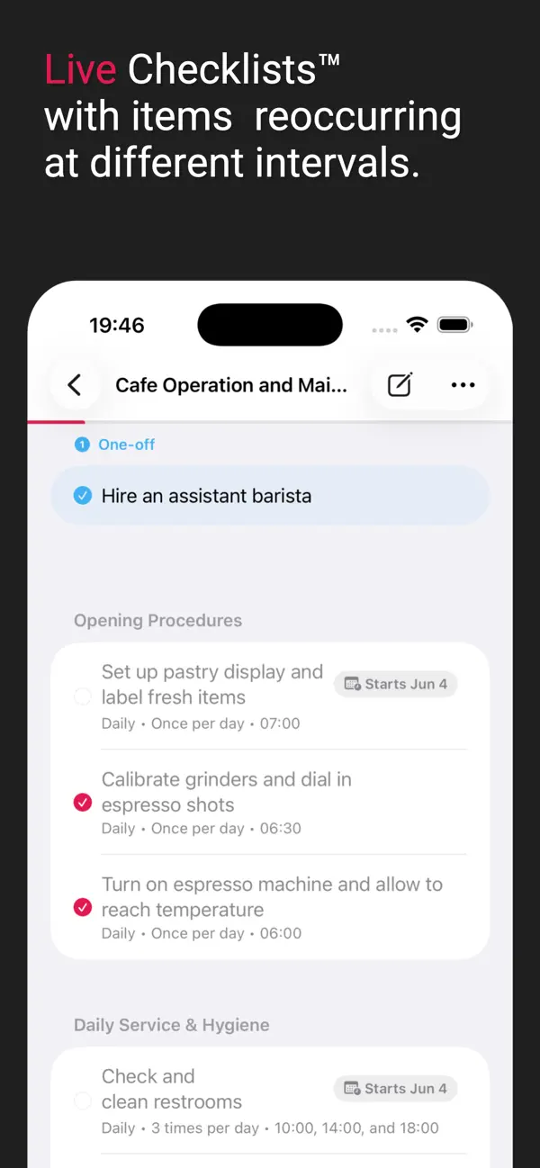 Screenshot #3 pour ForgetNot 3 - Checklists