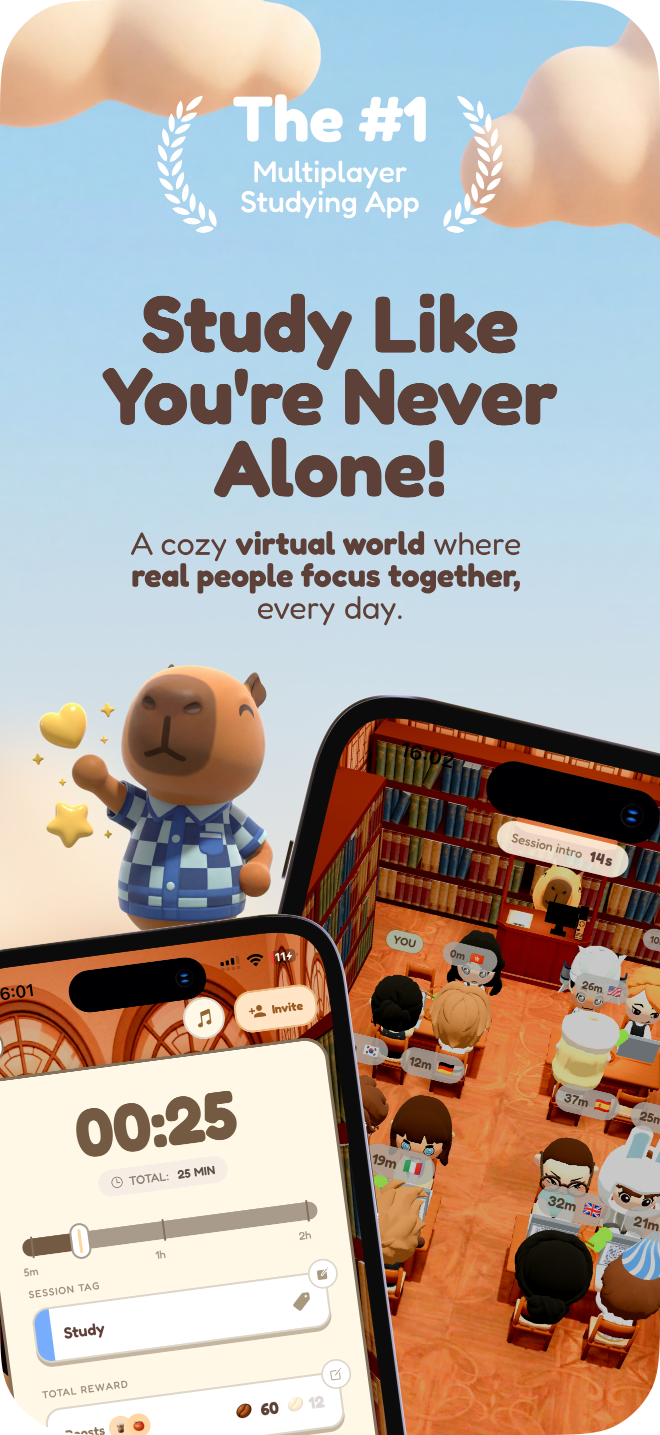 Focus Town: Study With Friends