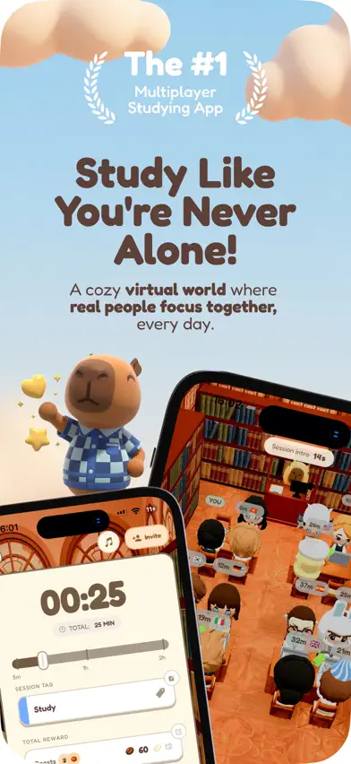 Focustown: Study With Friends screenshot 1