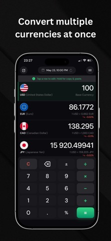 Money Currency Converter iPhone screenshot