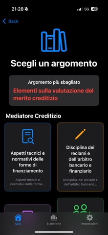 Quiz OAM Mediatore creditizio screenshot