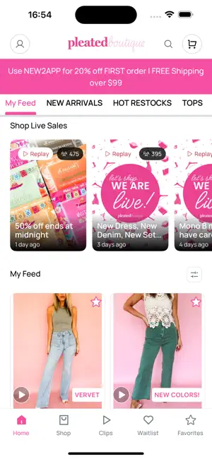Pleated Boutique screenshot 2