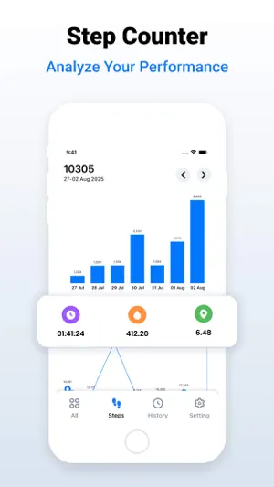 Pedometer – Step Counter screenshot 3