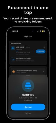 DepiDrive iPhone screenshot