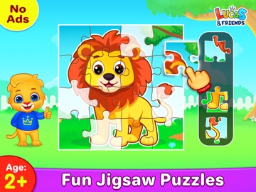 Puzzle Games For Kids 3+ Years iPad screenshot