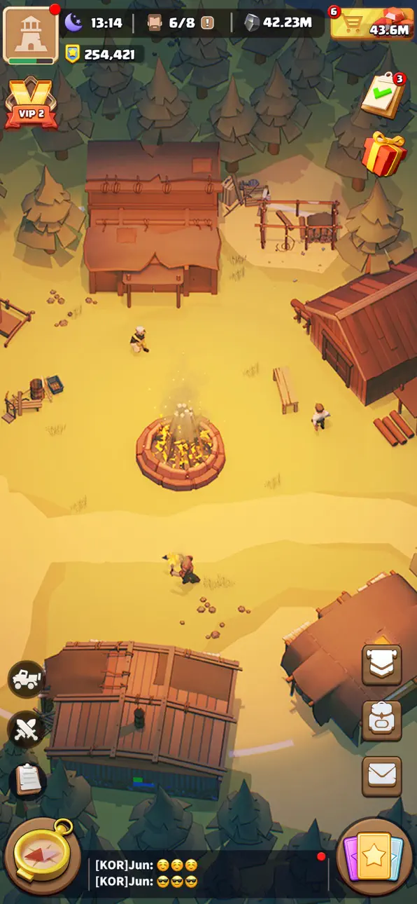 Dark War: Survival VN Hack screenshot 5 - iOS game interface