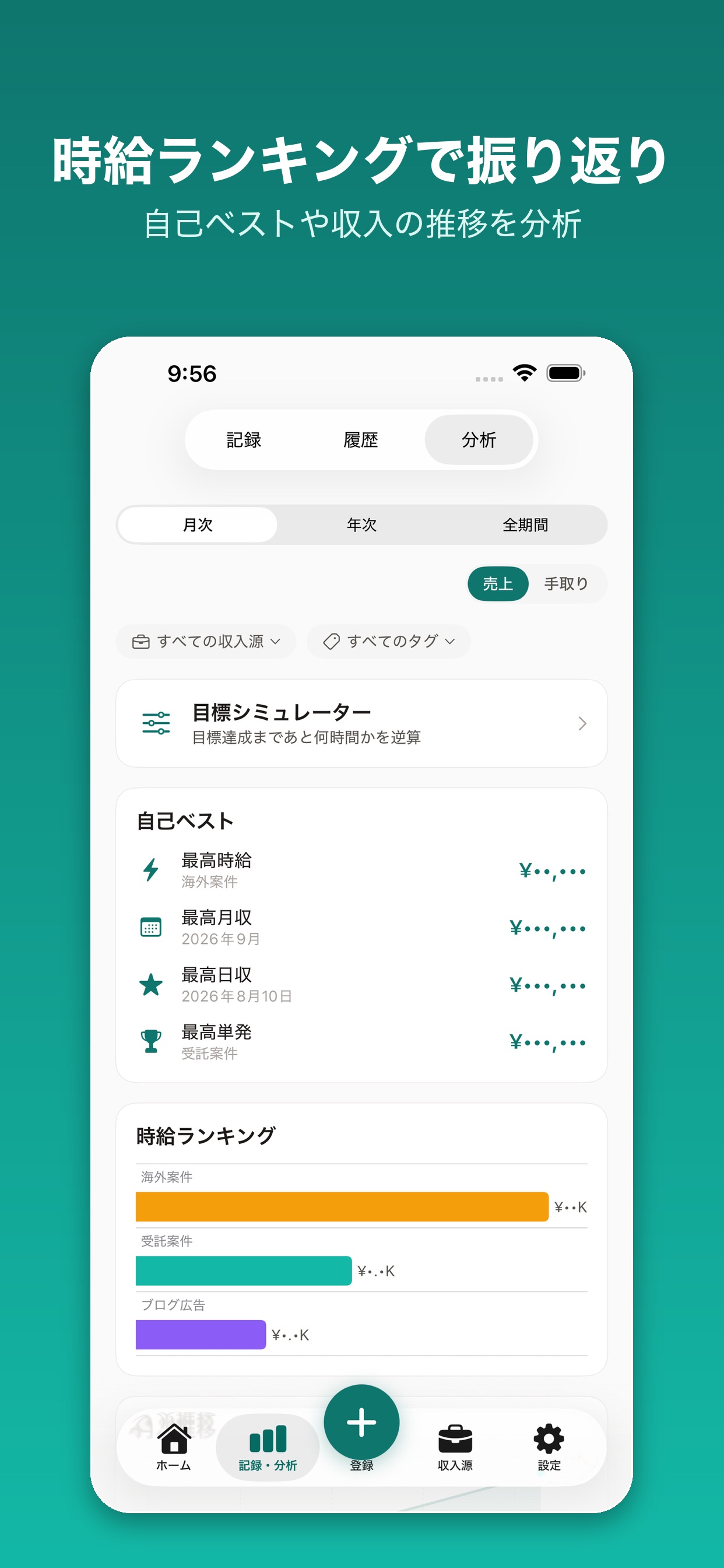 Screenshot 3 of じぶん単価管理