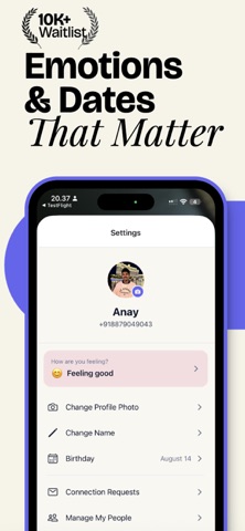 MyPeople : Stay in touch screenshot
