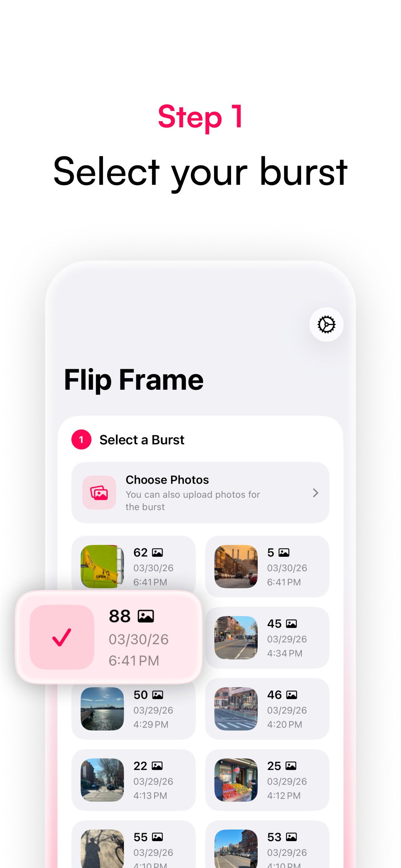 Flip Frame App