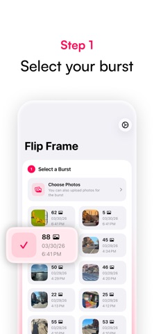 Flip Frame App screenshot