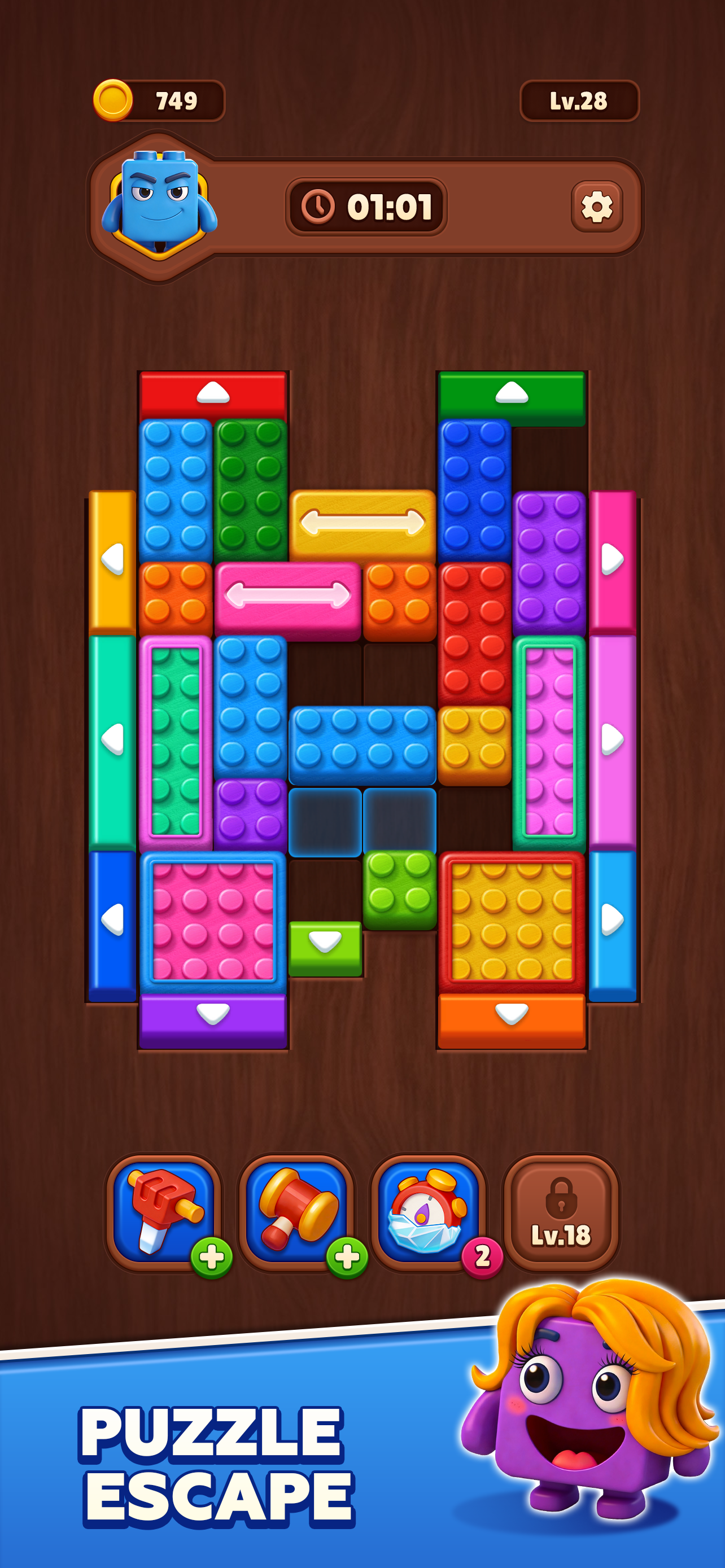 Screw Block Escape screenshot 9