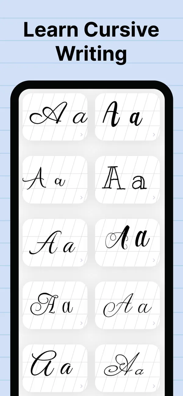 Screenshot #2 pour Calligraphie et Belle écriture