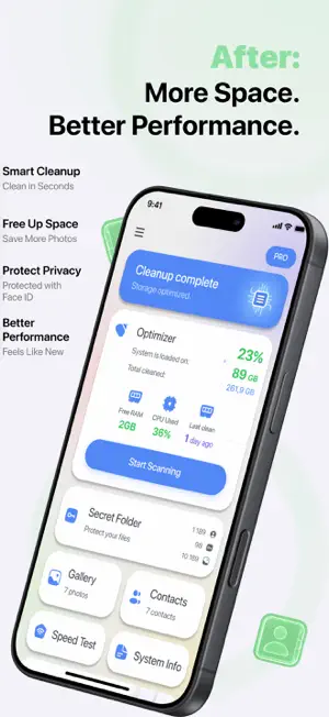 WiseBooster: Clean Storage screenshot 2