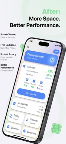 WiseBooster: Clean Storage Screenshot 2 of 7