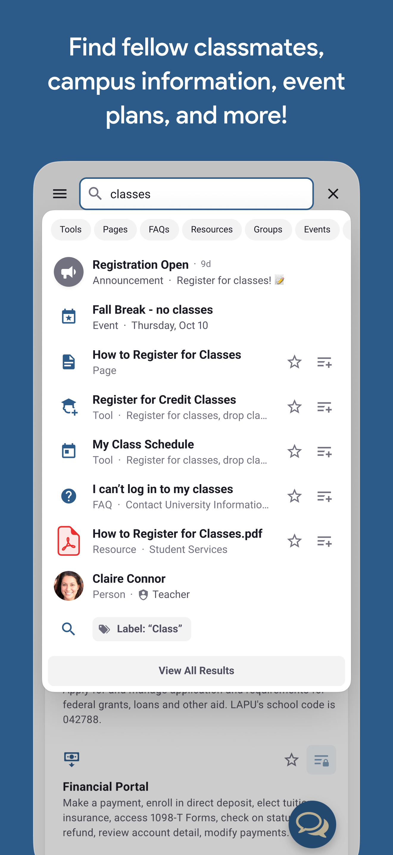 myLAPU screenshot 7
