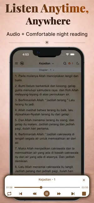 Alkitab TB: Indonesia Bible AI screenshot 4
