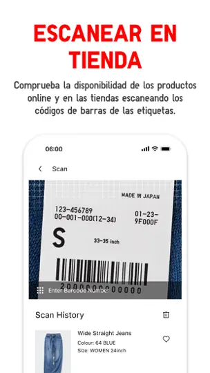 Captura de pantalla de UNIQLO - LifeWear en iPhone 2