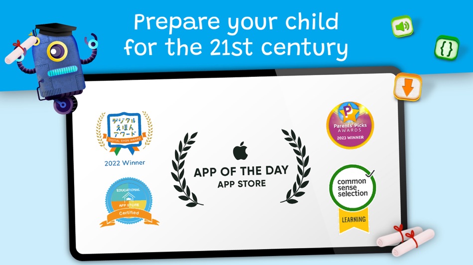 #7. Code Land: Coding for Kids (iOS) Av: Learny Land