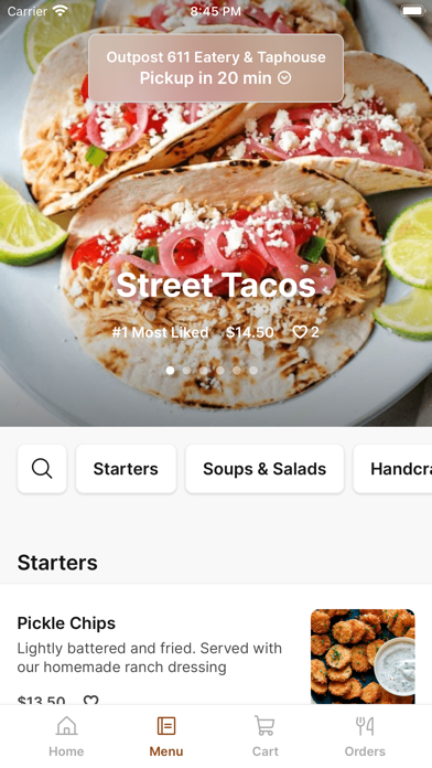 App screenshot