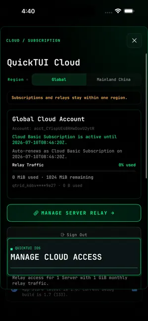 QuickTUI - AI Agent Terminal iPhone screenshot 5