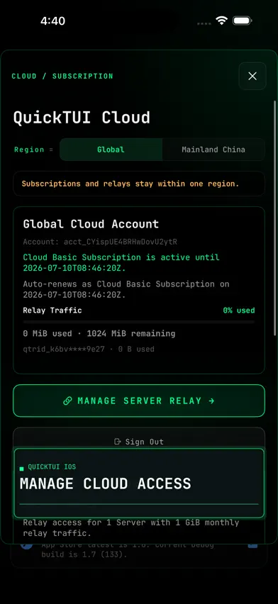 QuickTUI: AI Agent Terminal screenshot 5