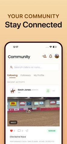 MyRodeo Platform iPhone screenshot