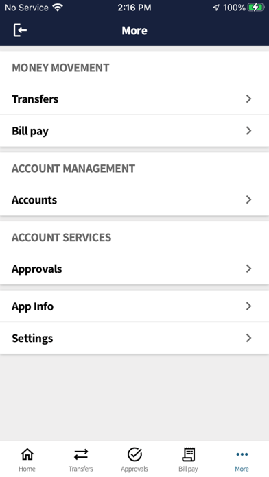 Parkway Bank Business Mobile Screenshot