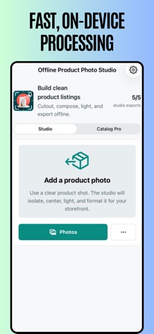 Offline Product Photo Studio Screenshot 1 of 6