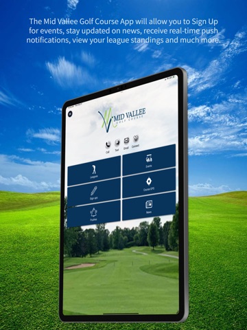 Mid Vallee Golf Course iPad screenshot