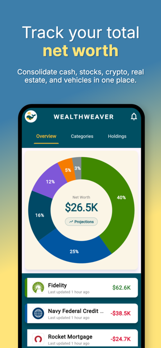 Wealth Weaver: Budget Tracker Screenshot 1 of 7