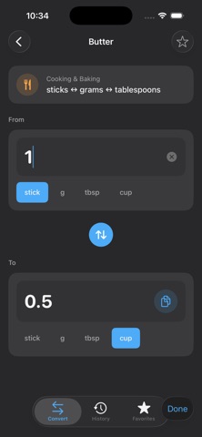 The Convert App screenshot