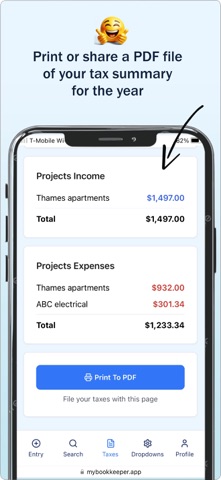 My BookKeeper App Screenshot 6 of 7