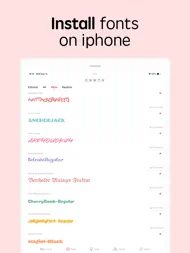 Fonts for iPhones ipad bilder 1