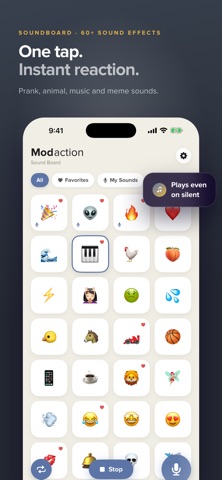 Modaction: Lustige Geräusche screenshot 1