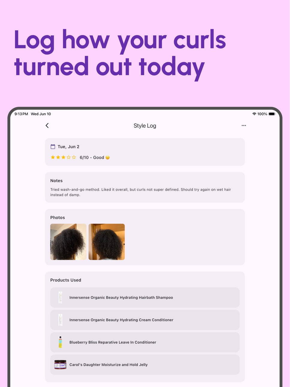 iPad screenshot