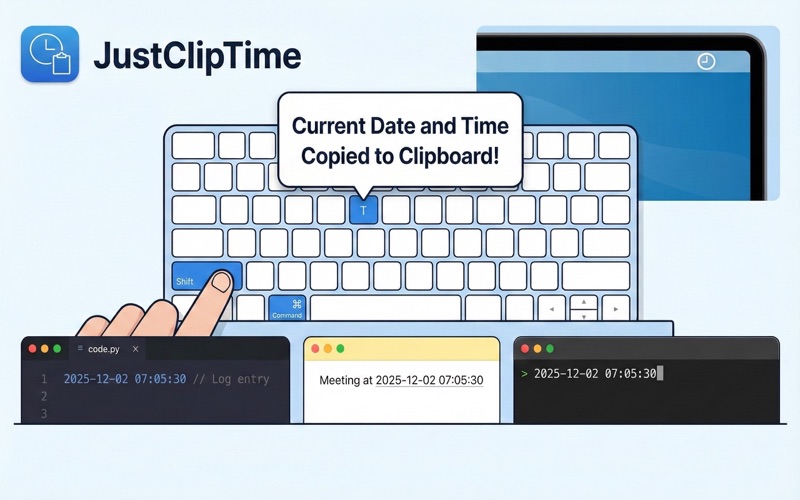 JustClipTime screenshot