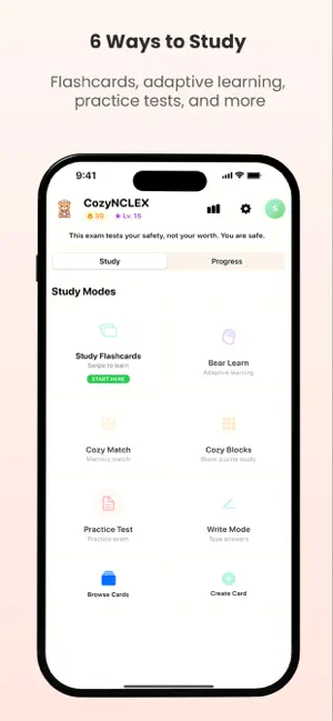 CozyNCLEX: NCLEX-RN Prep 2026 screenshot 3