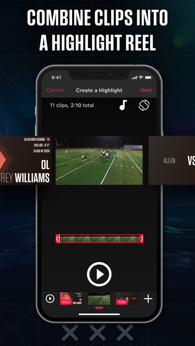 Warpstream – Sports Highlights iPhone screenshot 5 - Sports app