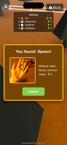 Treasure Hunter Metal Detector iPhone screenshot