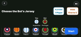 1v1 Soccer Arena iPhone screenshot