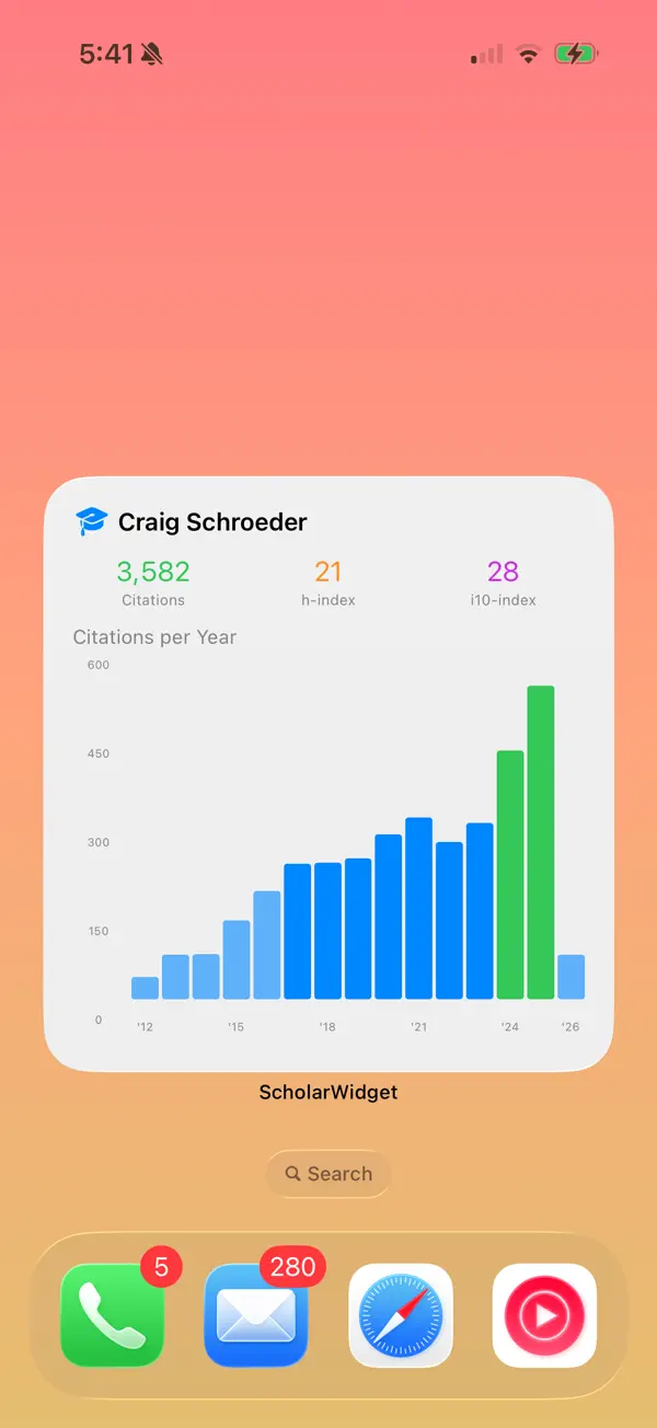 #4. ScholarWidget (iOS) Ved: Snizyx Software LLC