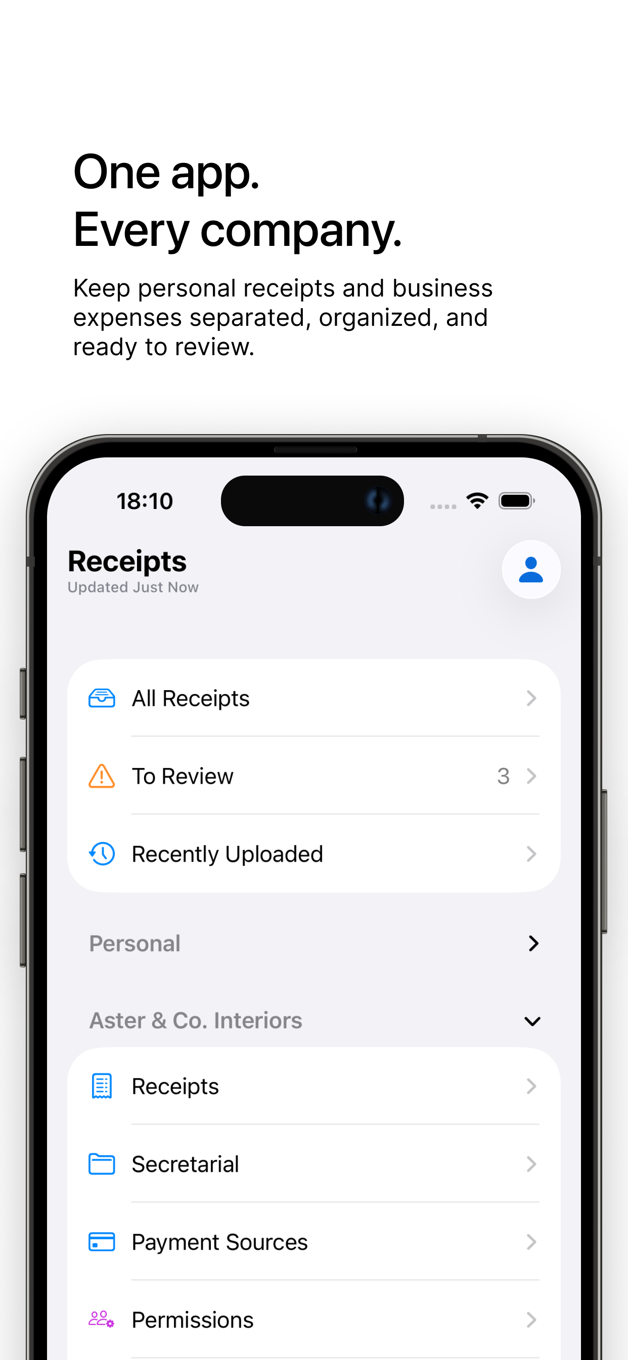 QuickSlip Receipts screenshot 2